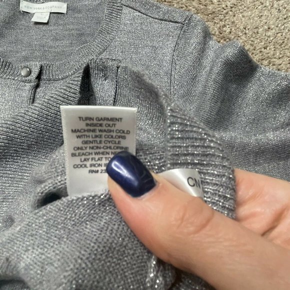 New York & Company Cardigan Sweater XS Womens - Picture 9 of 12